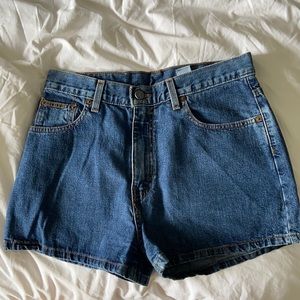 Dark Wash Jean Shorts